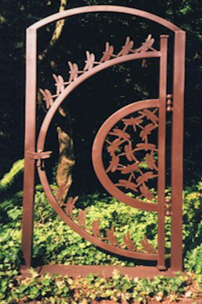 Dragonfly Garden Gate