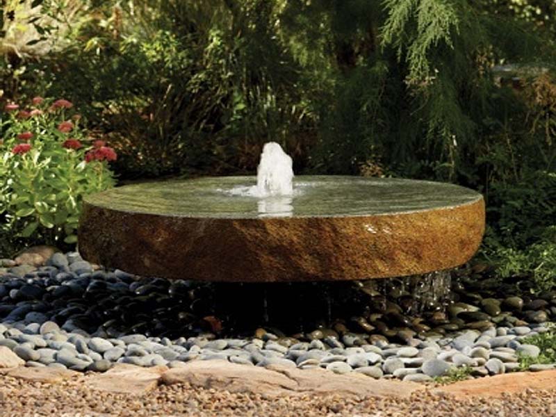 Natural Millstone Fountain